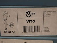 4x wastafelmengkraan ideal standard, vito b0405aa, chroom - afbeelding 2 van  8