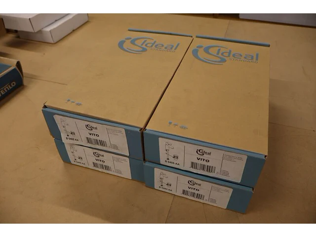 4x wastafelmengkraan ideal standard, vito b0405aa, chroom - afbeelding 6 van  8