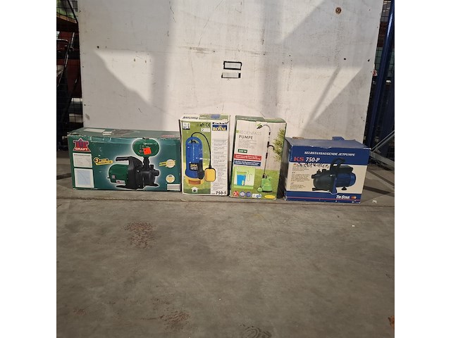 4x waterpompen - afbeelding 1 van  11