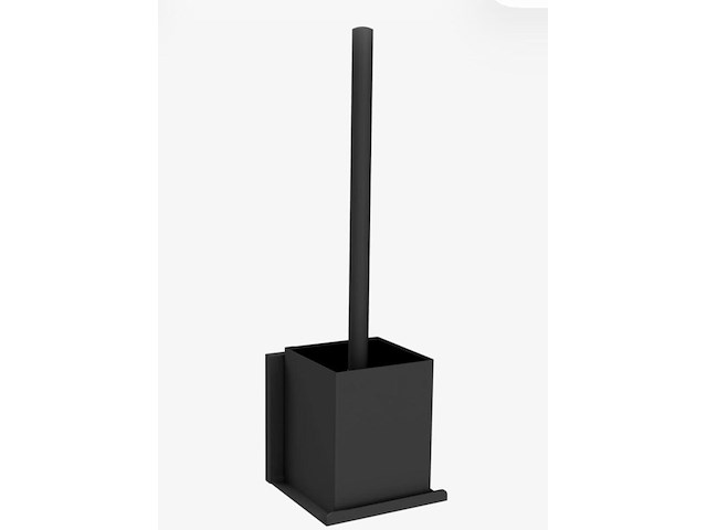 4x wc- borstelhouder, loft-game 828994, zwart - afbeelding 1 van  4