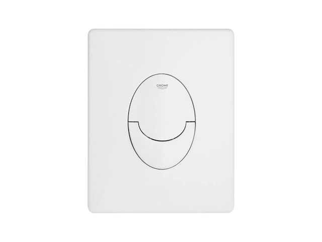 4x wc bedieningsplaat grohe, skate air, alpinewit - afbeelding 1 van  6