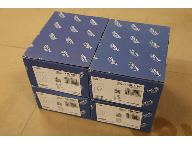 4x wc bedieningsplaat grohe, skate air, alpinewit - afbeelding 5 van  6