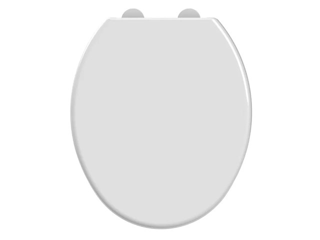 4x wc-zitting , allibert, kaleo, wit - afbeelding 2 van  6