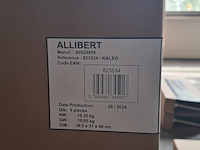 4x wc-zitting , allibert, kaleo, wit - afbeelding 5 van  6