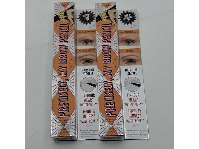 4x wenkbrauw potlood, benefit - afbeelding 2 van  3