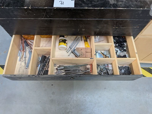 4x werkplaatskast en 1x magneetbord - afbeelding 6 van  16