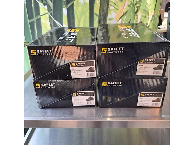 4x werkschoenen, diverse maten, safeet, pisa highmodel s3 - afbeelding 1 van  9