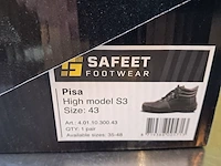 4x werkschoenen, diverse maten, safeet, pisa highmodel s3 - afbeelding 6 van  9