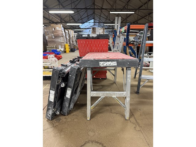 4x werktafel opvouwbaar 4-in-1 rubi - afbeelding 1 van  6