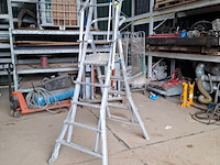 4x werktrap met bordes, o.a. stradbally - afbeelding 1 van  9