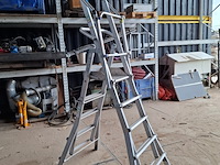 4x werktrap met bordes, o.a. stradbally - afbeelding 3 van  9