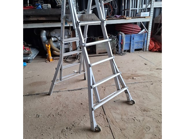 4x werktrap met bordes, o.a. stradbally - afbeelding 4 van  9