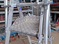 4x werktrap met bordes, o.a. stradbally - afbeelding 7 van  9