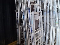 4x werktrap met bordes o.a. tubesca - afbeelding 2 van  13