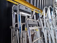 4x werktrap met bordes o.a. tubesca - afbeelding 3 van  13