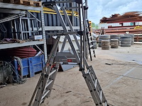 4x werktrap met bordes o.a. tubesca - afbeelding 8 van  13