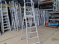 4x werktrap met bordes - afbeelding 2 van  7