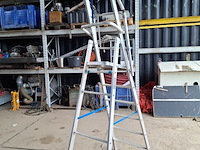 4x werktrap met bordes - afbeelding 3 van  7