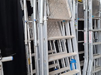 4x werktrap met bordes - afbeelding 7 van  7