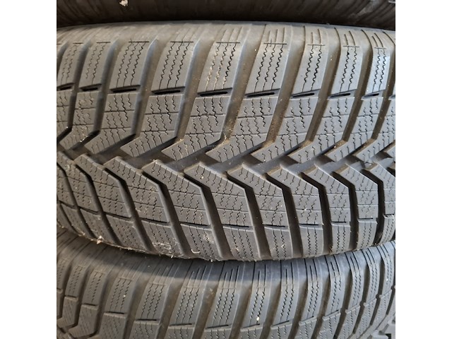 4x winterband met metalen velgen komen van een vw golf 5, vredestein, snowtrac 3 - afbeelding 4 van  16