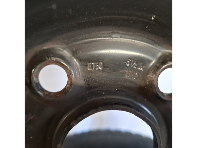 4x winterband met metalen velgen komen van een vw golf 5, vredestein, snowtrac 3 - afbeelding 16 van  16