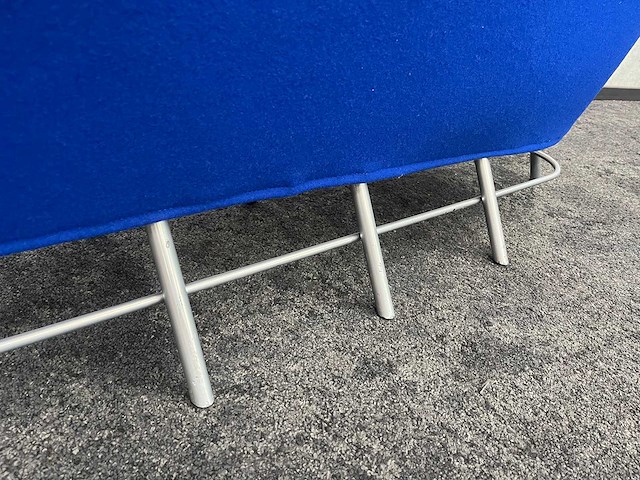 4x zeus - blauwe zitbank - afbeelding 4 van  7