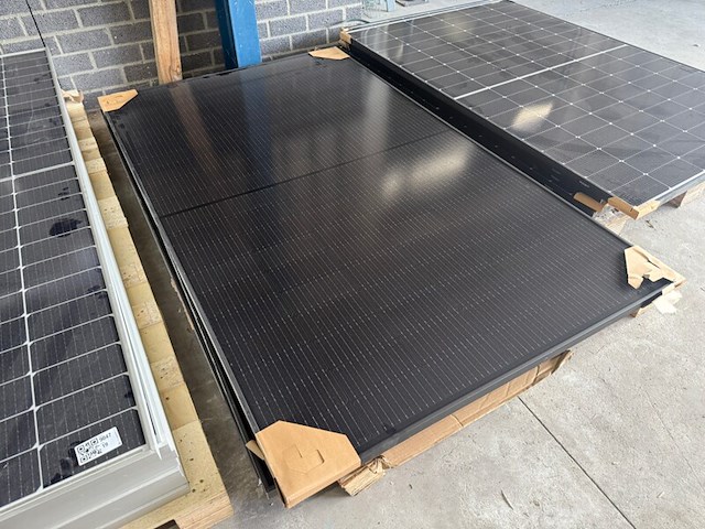 4x zonnepaneel denim u m3 450 bb 120h, glas/kunststof - afbeelding 1 van  5