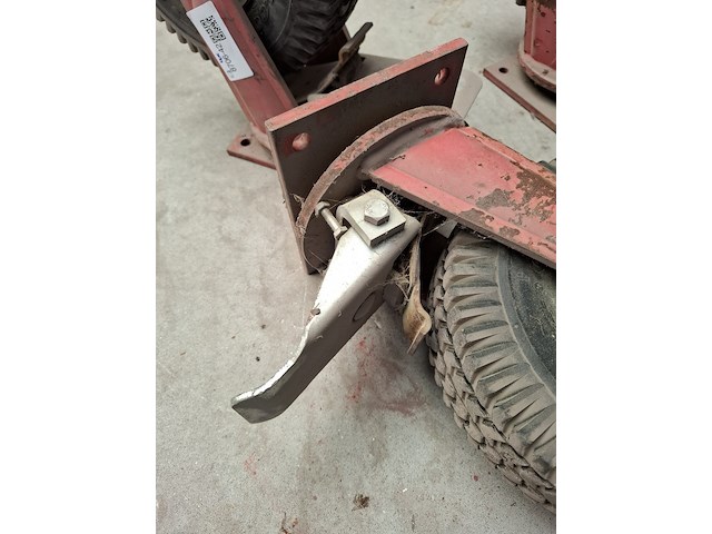 4x zwenkwiel met luchtband - afbeelding 5 van  5