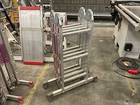 4x3 vouwladder - afbeelding 1 van  1
