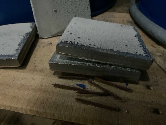4x4 - nickel cut cathodes in vat (2x) - afbeelding 8 van  10