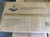 5- delige ovenset el fuego, ay04661, zwart - afbeelding 3 van  4