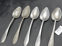 5 antieke lepels - afbeelding 2 van  5