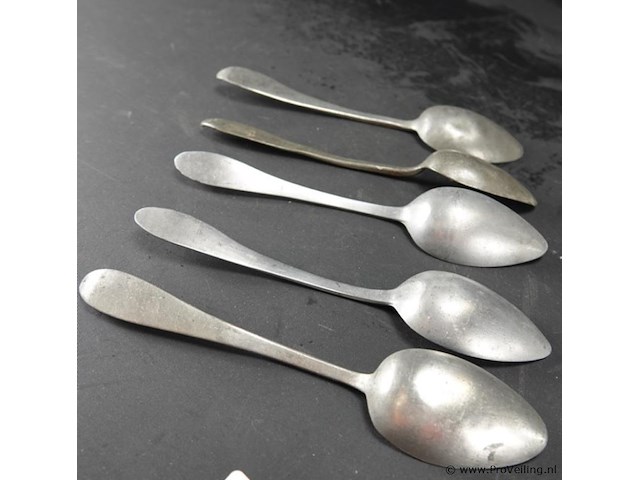 5 antieke lepels - afbeelding 4 van  5