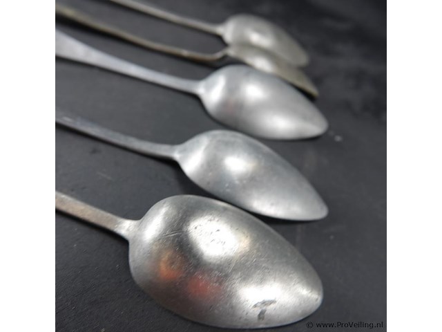 5 antieke lepels - afbeelding 5 van  5