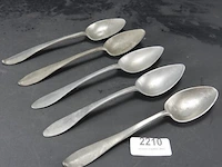 5 antieke lepels