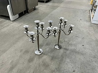 5-armige kandelaar (2x) - afbeelding 1 van  6