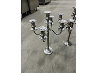 5-armige kandelaar (2x) - afbeelding 4 van  6