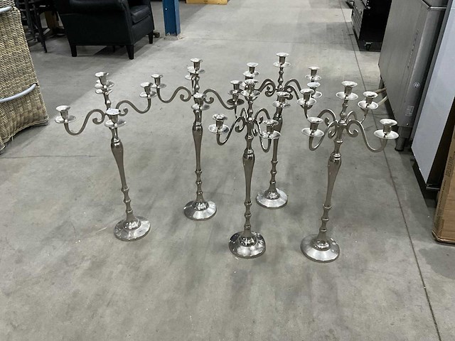 5-armige kandelaar (5x) - afbeelding 6 van  6