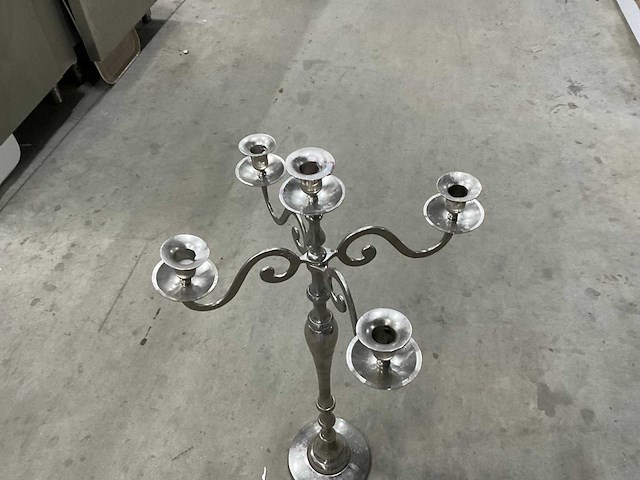 5-armige kandelaar (6x) - afbeelding 3 van  6