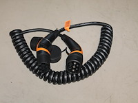 5 autolaadkabels / koppelkabels spiraal type 2. 6m 3x6 mm2. - afbeelding 1 van  2