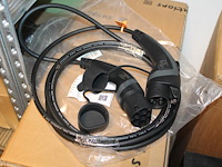 5 autolaadkabels / koppelkabels type 1 - type 2. 4m 3x2,5 mm2. - afbeelding 1 van  3