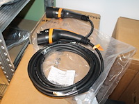 5 autolaadkabels / koppelkabels type 1 - type 2. 8m 3x2,5 mm2. - afbeelding 1 van  3