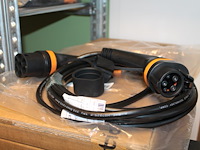 5 autolaadkabels / koppelkabels type 1 -type 2. 6m 3x2,5 mm2. - afbeelding 2 van  3