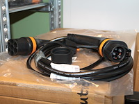 5 autolaadkabels / koppelkabels type 1- type 2. 6m 3x2,5 mm2. - afbeelding 2 van  3