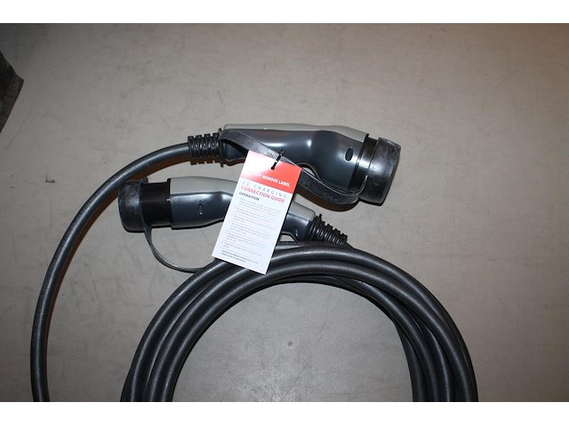 5 autolaadkabels / koppelkabels type 2. 3m 3x2,5 mm2. - afbeelding 2 van  3