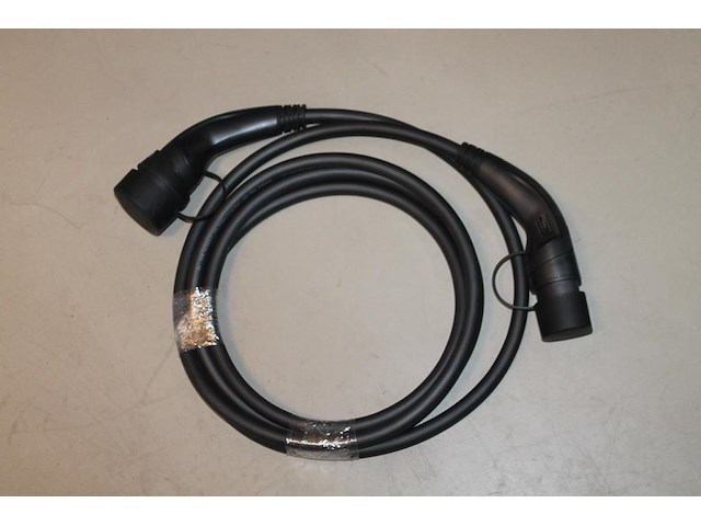 5 autolaadkabels / koppelkabels type 2. 4m 5x6 mm2. - afbeelding 1 van  2