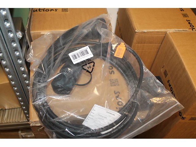 5 autolaadkabels / koppelkabels type 2. 6m 3x2,5 mm2. - afbeelding 1 van  4