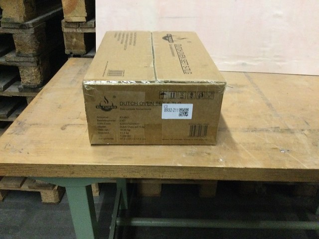 5-delige dutch oven set el fuego, ay4661, zwart - afbeelding 4 van  4