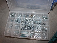 5-delige organiser met bevestigingsmaterialen. - afbeelding 2 van  4