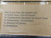 5-delige ovenset, el fuego, ay04661, zwart - afbeelding 2 van  3